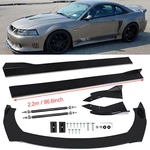 Ford Mustang Front Bumper Lip Chin Spoiler Splitter Body Kit+side Skirt. Fixed Price $169.99.
