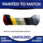 New Painted To Match Unfolded Rear Bumper For 2007-2012 Nissan Sentra 2.0L. Fixed Price $148.99.