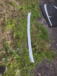 1995-97 Jaguar XJ6 Vdp Rear Bumper Center Chrome Trim Molding BEC19956. Fixed Price $129.95.