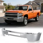 New Chrome Steel Front Bumper For 2011-2014 Chevy Silverado 2500HD 3500HD Truck. Fixed Price $242.99.
