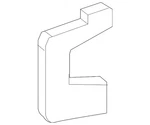 Genuine Nissan Bumper Impact Absorber Insulator 62066-9ME0A. Fixed Price $16.29.