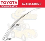 Toyota Genuine 67408-60070 Bar Subassy Rr Door Window Division Lh 6740860070. Fixed Price $59.73.