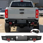 Aaiwa Steel Rear Bumper W/led Lights & Wire D-rings 2019-2023 Ford Ranger. Fixed Price $449.99.