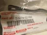 Oem 2014-2017 Toyota Corolla Front Bumper Mounting Bracket Driver 53274-02160. Fixed Price $10.00.