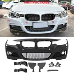 F30 Sport Mtech Front Bumper For Bmw Series Sedan & Wagon W/ Pdc 12-18. Fixed Price $399.99.