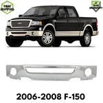 Oe Replacement Bumper Chrome Steel For 2006-2008 F-150. Fixed Price $315.00.