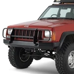 For Jeep Cherokee 84-01 Bumper Rock Crawler Full Width Black Powder Coated Front. Fixed Price $1177.13.