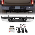 New Rear Bumper For 2007-2013 Chevy Silverado 1500 Gmc Sierra Truck Chrome. Fixed Price $169.99.
