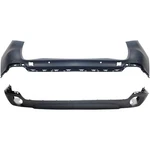 51127303441, 51127378571 New Set Of Bumper Covers Fascias Rear Upper Pair. Fixed Price $324.76.