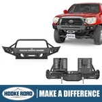 Hooke Road Steel Front + Rear Bumper W/tire Carrier For Toyota Tacoma 2005-2011. Fixed Price $1165.09.