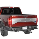 Offroad Steel Rear Back Step Bumper W/ Led Lights Fit 2015 2016 2017 Ford F-150. Fixed Price $399.79.