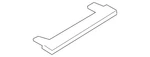 Genuine Nissan Bumper Trim 85070-1KA0A. Fixed Price $52.74.