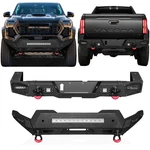 Vijay Front Bumper And Rear With Led Lights Fits 2024-2026 Toyota Tacoma. Fixed Price $549.00.
