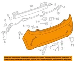 Gm Oem 16-22 Spark Rear Components-bumper Cover 42625940. Fixed Price $755.41.