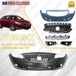 For 2014 2015 2016 2017 Buick Regal Complete Front Bumper Cover W/o Fog Light. Fixed Price $356.99.
