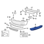 For Volkswagen Gti 10-14 Front Right Bumper Cover Spacer Panel. Fixed Price $254.53.