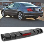Rear Bumper Diffuser Spoiler Lip W/led Tail Brake Light For Acura 2005-2008. Fixed Price $69.05.