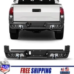 Rear Bumper Steel For 2016-2023 Toyota Tacoma W/led Light D-ring Shackles Kit. Fixed Price $323.76.