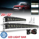 20"/ 32" 09-14 Ford F150 Upper Grille Lower Bumper Combo Led Light Bar Kits. Fixed Price $60.87.