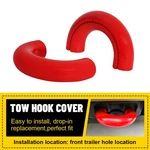 2PCS Red D-ring Tow Hook Cover Ford F150 2004-2024 Bronco Toyota Exterior. Fixed Price $18.04.