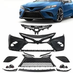Front Bumper Cover Grilles Assembly For 2018 2019 2020 Toyota Camry Xse. Fixed Price $219.99.