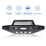 Adp Black Steel Front Bumper W/winch Plate & Led Lights 2015-2017 Ford F150. Fixed Price $539.89.