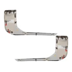 For Mitsubishi Rvr 2020-2022 Bumper Moldings Driver And Passenger Side Pair Capa. Fixed Price $200.82.