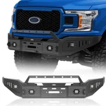 Off-road Steel Front Bumper W/ Winch Plate & Light 2018 2019 2020 Ford F150. Fixed Price $439.55.