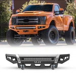 Front Bumper 2017-2026 Ford F-260/F-350 Super Duty W/2*LED LIGHTS+2*D-RINGS. Fixed Price $529.98.