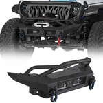 Offroad Front Bumper W/ Winch Plate For 2018-2025 Jeep Wrangler Jl &gladiator Jt. Fixed Price $279.89.