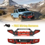 Aaiwa Fit 2020-2026 Jeep Gladiator Jt Steel Front Rear Bumper W/ Lights+wire. Fixed Price $349.95.