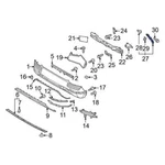 New Oem 2022-2024 Hyundai IONIQ-5 Left Rear Bumper Bracket Retainer 86651GI000. Fixed Price $21.95.