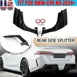 Rear Bumper Corner Splitter Lip Diffuser Body Spat Black For Bmw Series M5 G90. Fixed Price $399.95.