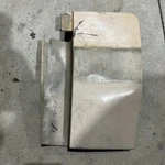 1977 1978 1979 Lincoln Mark V Coupe Rear Bumper Rh Stone Deflector End. Fixed Price $30.00.