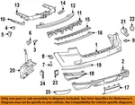 Chrysler Oem Rear Bumper-impact Reinforcement Beam Support Rebar 52124606AF. Fixed Price $511.70.
