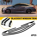 Chrome Delete Blackout Overlay For 2016-21 Honda Civic Sedan Window Trim. Fixed Price $11.99.