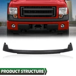 New Textured Black Front Upper Bumper Cover 2009-2014 Ford F-150 Xl 09-14. Fixed Price $215.80.