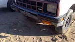 1986-1987 Isuzu Pup Pickup Front Bumper With Brackets Oem Chrome Bent. Fixed Price $285.00.