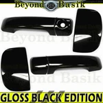 For 2007-2021 Toyota Tundra 4DR Double Cab Gloss Black Door Handle Covers No Psk. Fixed Price $22.91.