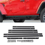 8PCS Pinch Weld Cover Trail Armor Rocker Panel Guard For 18+ Jeep Wrangler Jl Jt. Fixed Price $72.99.