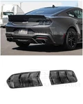 24-UP Ford Mustang S650 Smoke Tinted Rear Tail Light Trim Bezel Cover Pair. Fixed Price $99.98.