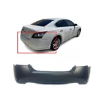Rear Bumper Cover For 2009-2014 Nissan Maxima Primed 850229N00H NI1100264. Fixed Price $321.96.