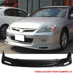 Fits 03-05 Honda Accord Sedan Mugen Style Front Bumper Lip Spoiler Unpainted Pu. Fixed Price $152.99.