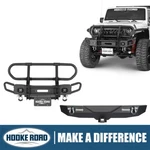Hooke Road Stubby Front Grille Bumper Rear For Jeep Wrangler Jk 07-18. Fixed Price $209.69.