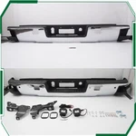 Rear Bumper For Chevy Silverado Gmc Sierra 1500 2014-2018 W/led Light &park Hole. Fixed Price $169.99.