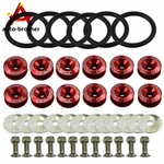 12PCS Red Car Quick Release Fasteners Bumper Trunk Fender Hatch Lids Kit. Fixed Price $12.66.