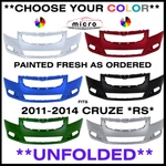 New Front Bumper For 2011-2014 Cruze *rs* Painted *choose Your Color* GM1000925. Fixed Price $372.71.