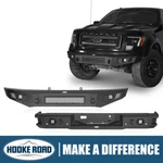 Hooke Road Steel Front + Rear Bumper Bars Combo Assembly For 09-14 F-150 Frod. Fixed Price $1048.19.
