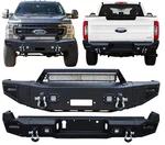 Vijay Front/rear Bumper W/winch Plate&lights 2017-2022 Ford F250/F350/F450. Fixed Price $749.00.