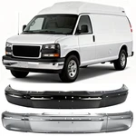 Front Bumper Face Bar For Chevrolet Express Gmc Savana 1500 2500 2003-2024 2025. Fixed Price $160.99.